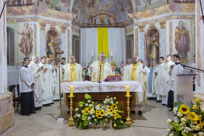 ​Biskup Štumpf predslavio misu svetkovine sv. Jeronima u Štrigovi